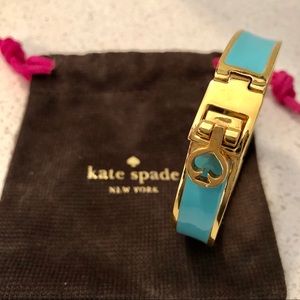 💥HostPick💖Kate Spade♠️ turquoise enamel bracelet